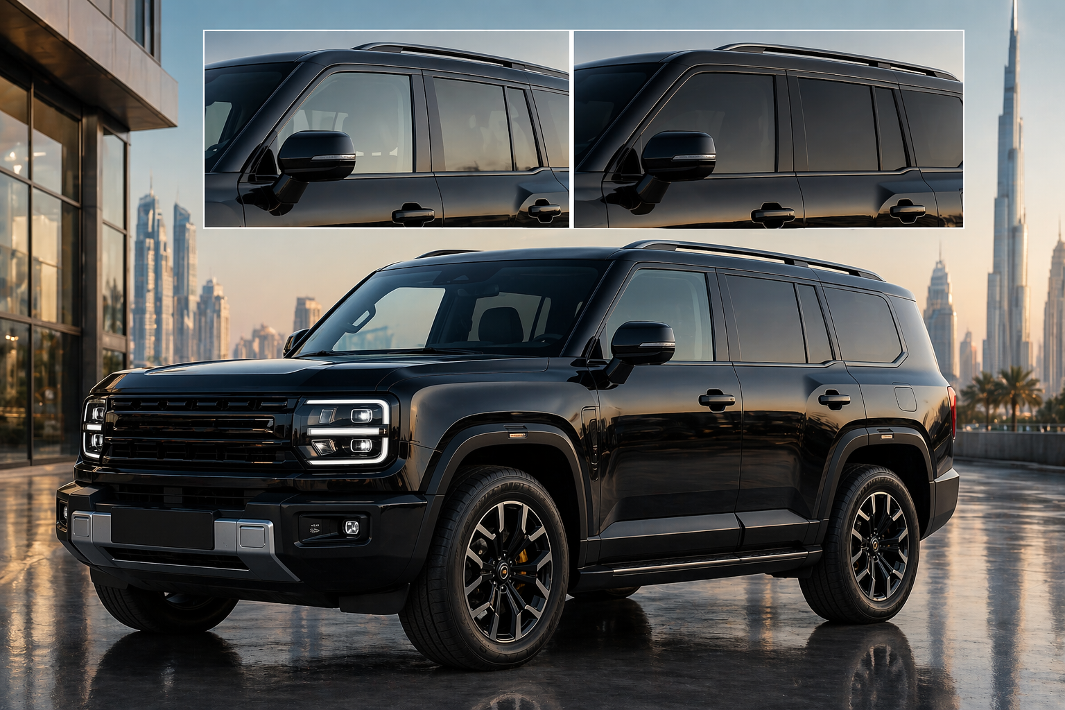 best window tinting in dubai for heat protection