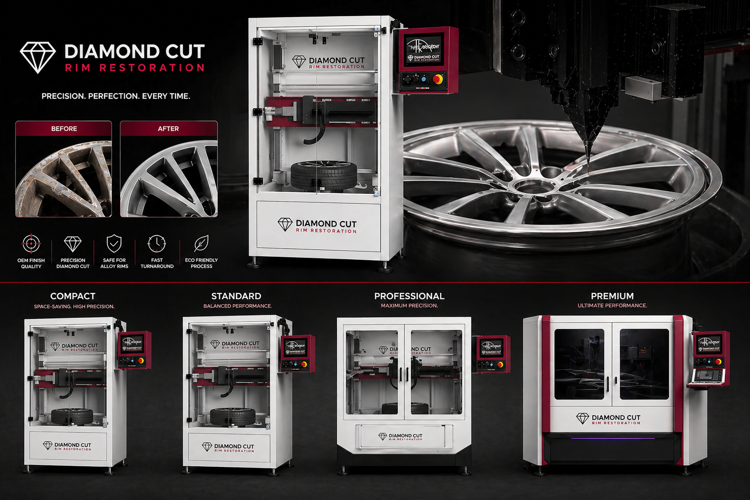 diamond cut rim restoration dubai elite shine